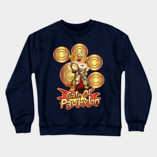 Gate Of Pawbylon Crewneck Sweatshirt by dewanata_18